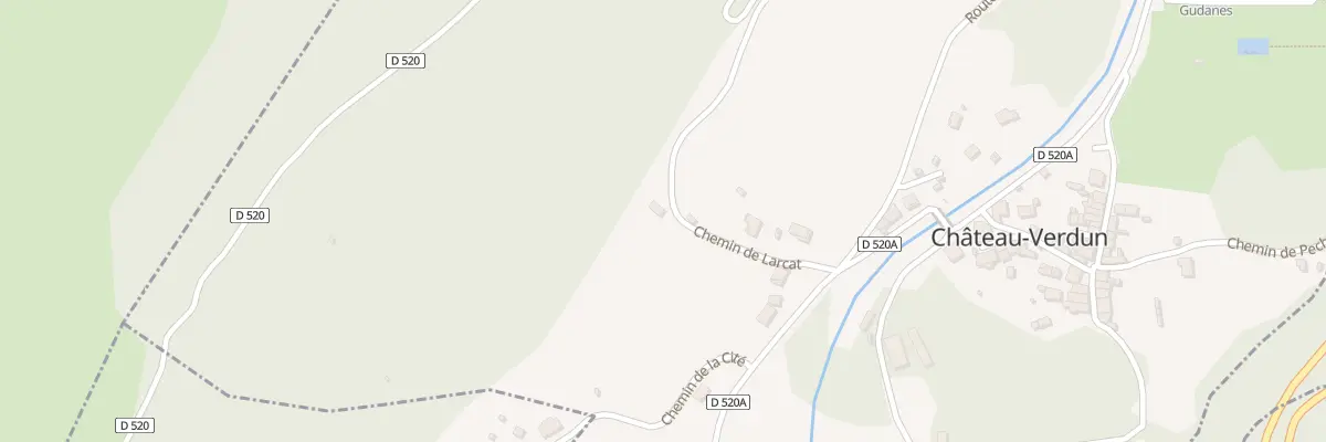 Plan du 60 Bexane à Château-Verdun