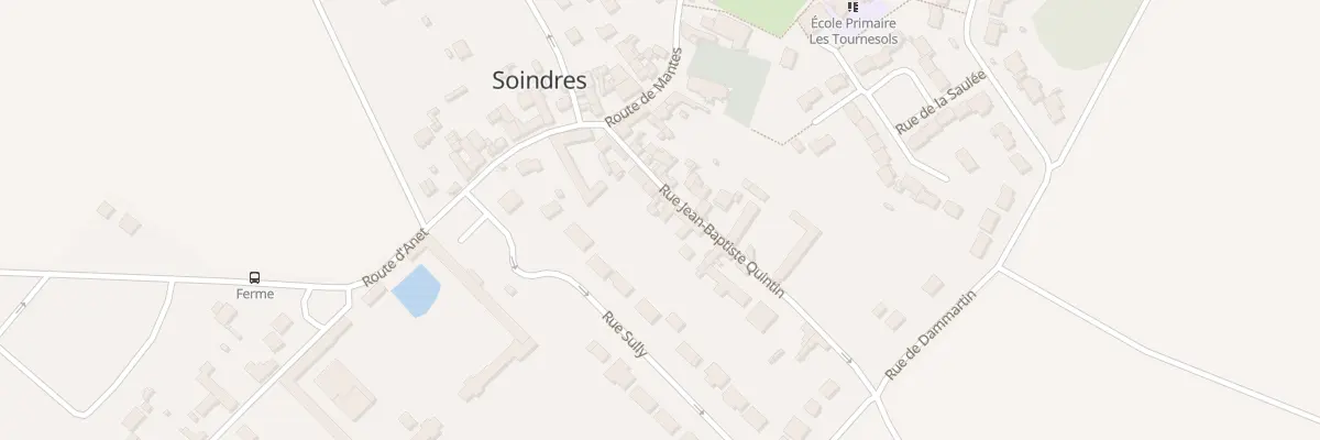 Plan du 6 Rue Jean-baptiste Quintin à Soindres