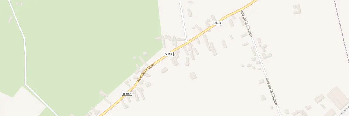 Plan du 63 La Rouge Mare-sud à Martagny