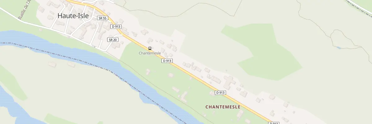 Plan du 72 Rte de la Vallée à Haute-Isle