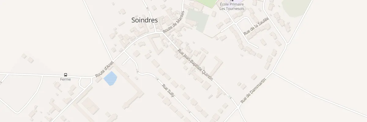 Plan du 8 Rue Jean-baptiste Quintin à Soindres