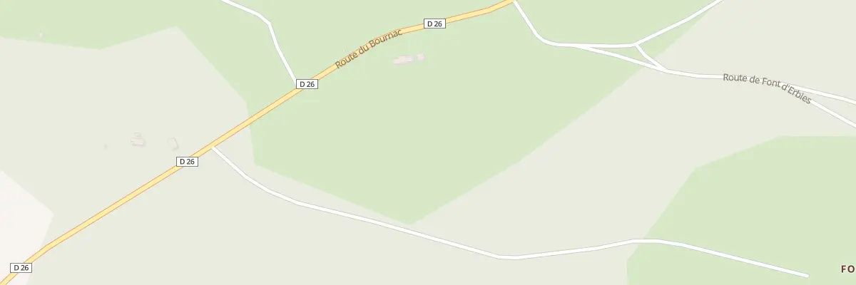 Plan du 5083 Champ de Fond Erbies à Crégols