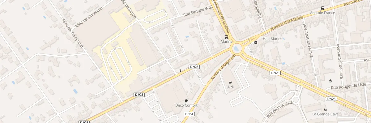 Plan du 28 Rue de Chatellerault à Châteauroux