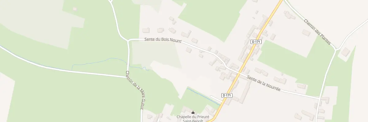 Plan du 11 Sen du Bois Nourri à Chérence