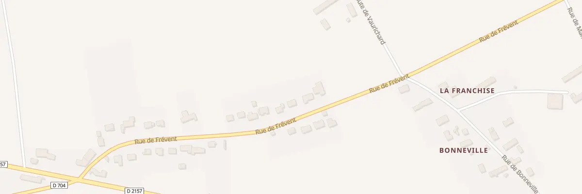 Plan du 375 Rue de Frévent à Coulmiers