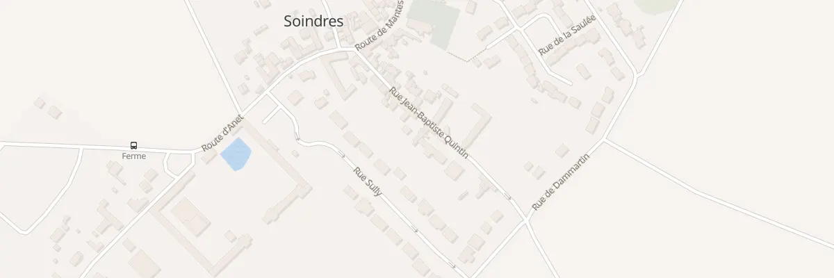Plan du 12 Rue Jean-baptiste Quintin à Soindres