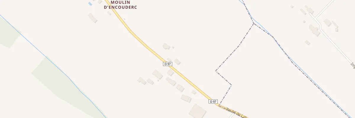 Plan du 9001 Rte de Mauremont à Labastide-Beauvoir