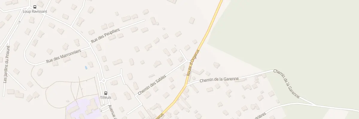 Plan du 2 Che des Sables à Bazainville