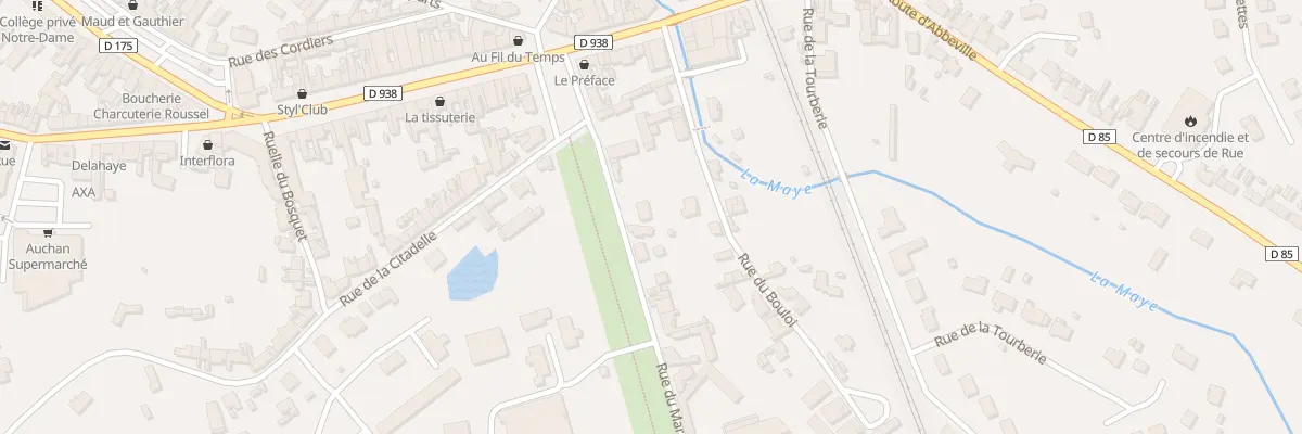 Plan du 3 Rue du Marais à Rue