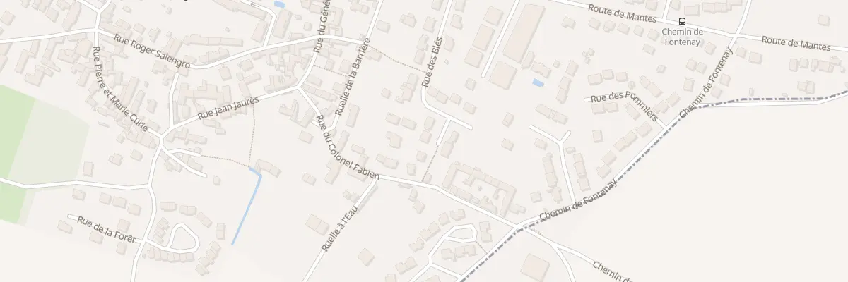 Plan du 20 Rue des Blés à Buchelay