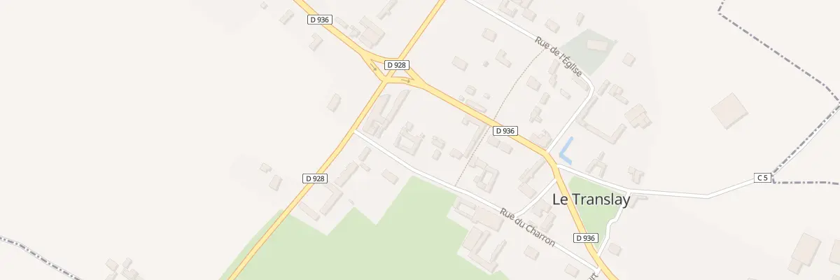 Plan du 5 Rue du Charron au Translay