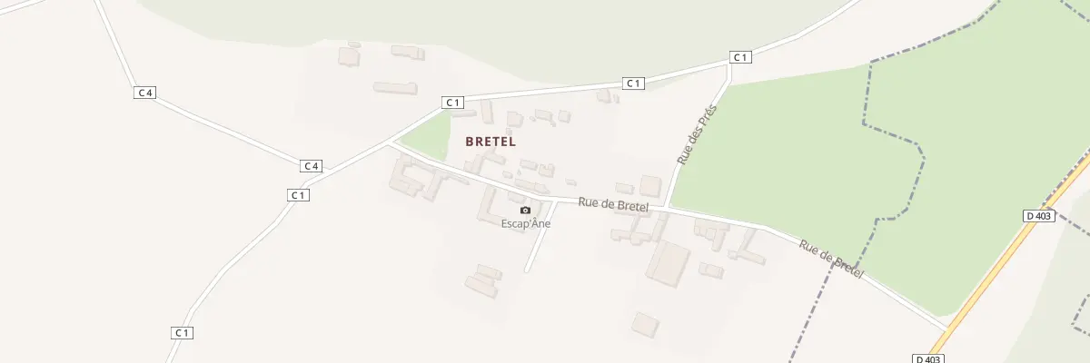 Plan du 2 Rue de Bretel à Boismont