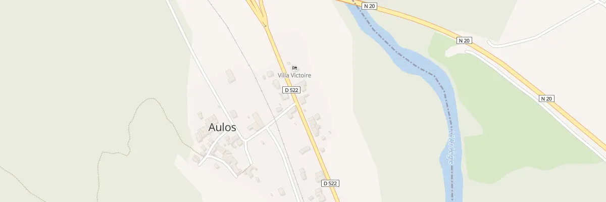 Plan du 9 Rte Rd 522 à Aulos-Sinsat