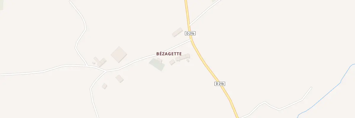 Plan du 4 Bezagette à Maillet