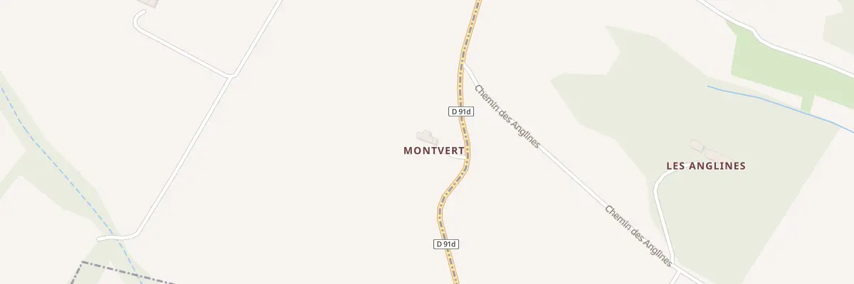 Plan du 143 Montvert à Montgeard