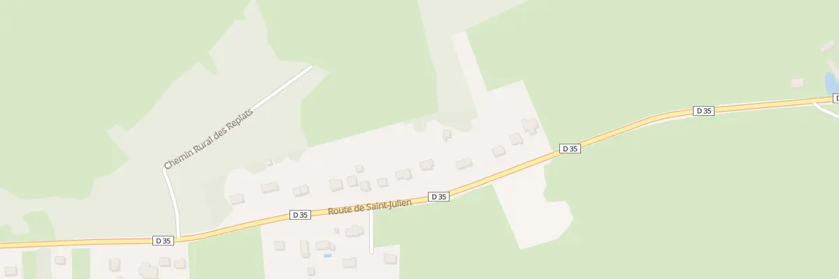 Plan du 19 Rue de Saint Julien à Chabris