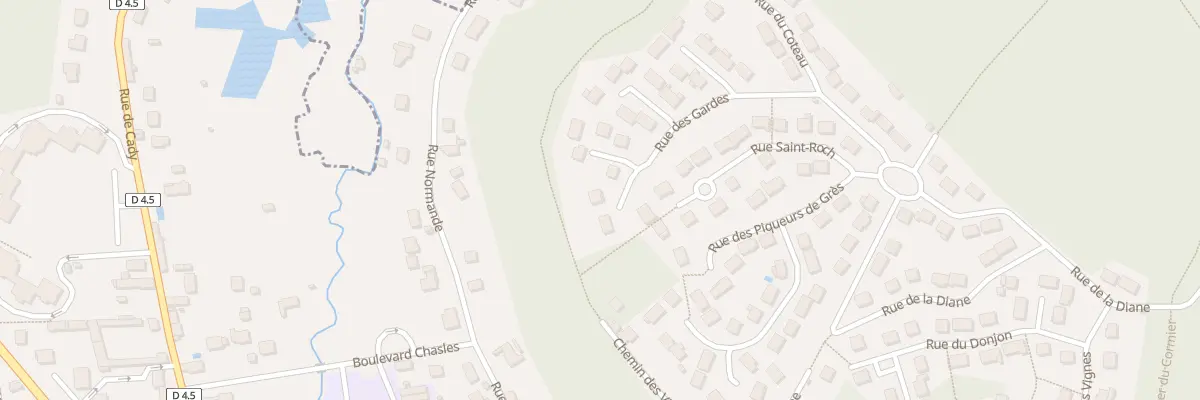 Plan du 52 Rue des Gardes à Épernon