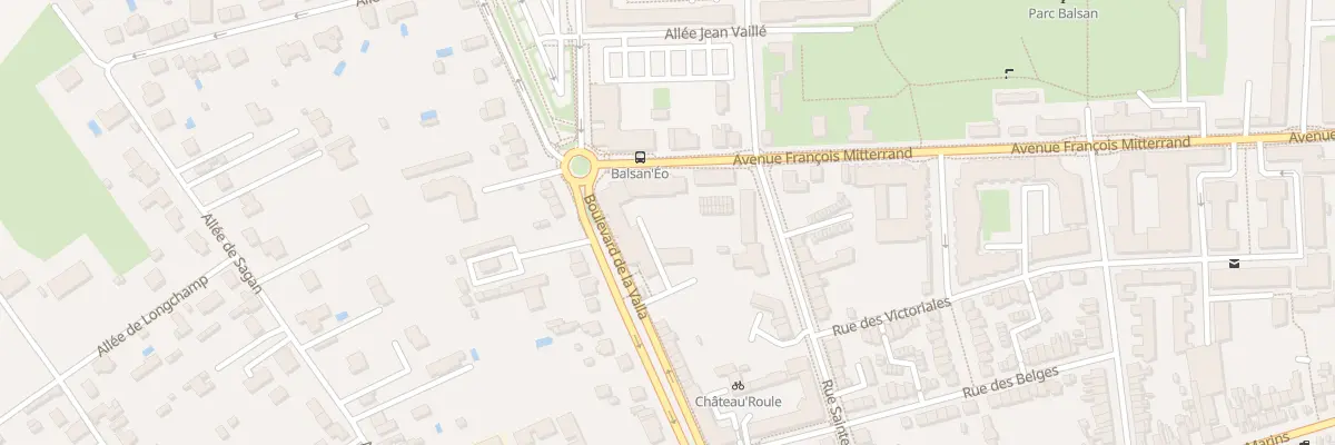 Plan du 83 Av Francois Mitterand à Châteauroux