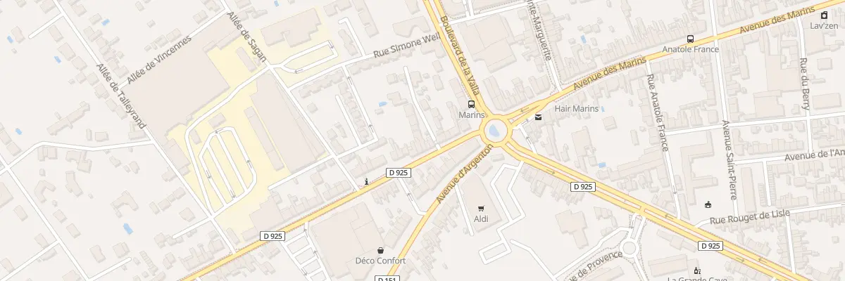 Plan du 16 Rue de Chatellerault à Châteauroux
