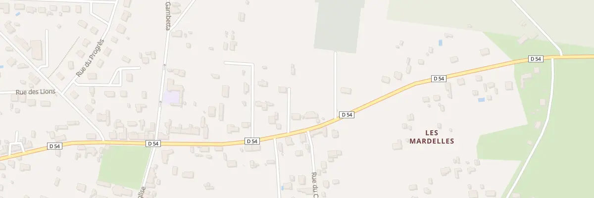 Plan du 35 Rue du Maréchal Leclerc à Gièvres