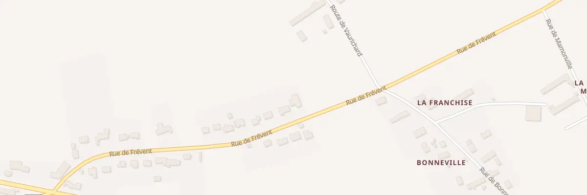 Plan du 417 Rue de Frévent à Coulmiers