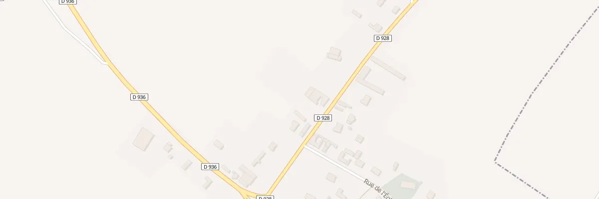 Plan du 13B Rue d’Abbeville au Translay