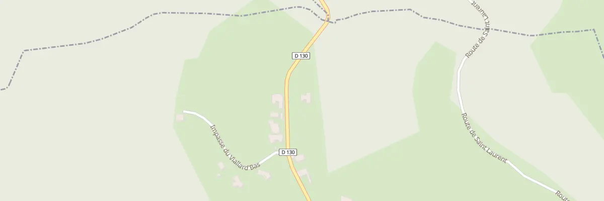 Plan du 4580 Rte du Viallard à Albignac