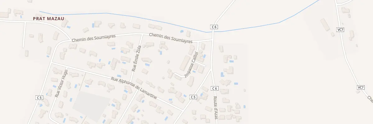 Plan du 6 Imp Caillol à Saint-Sulpice-la-Pointe