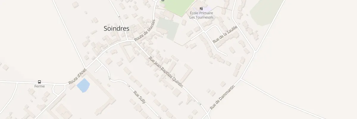 Plan du 19 Rue Jean-baptiste Quintin à Soindres