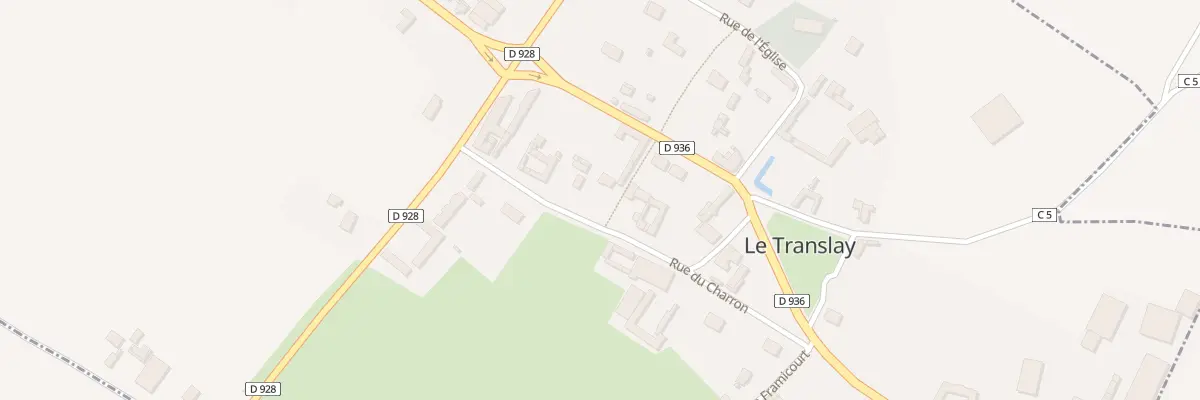 Plan du 9 Rue du Charron au Translay