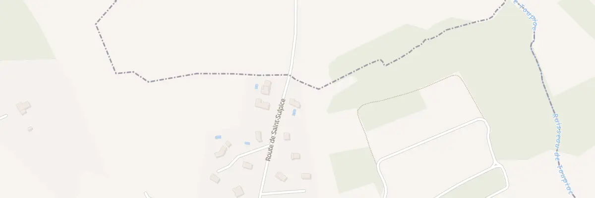 Plan du 660 Rte de Saint-Sulpice à Azas