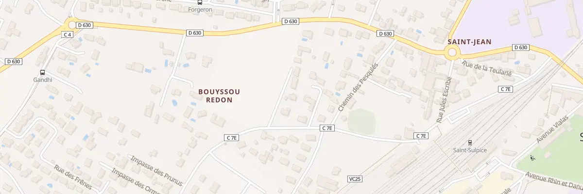 Plan du 106B Che d’Embrouysset à Saint-Sulpice-la-Pointe