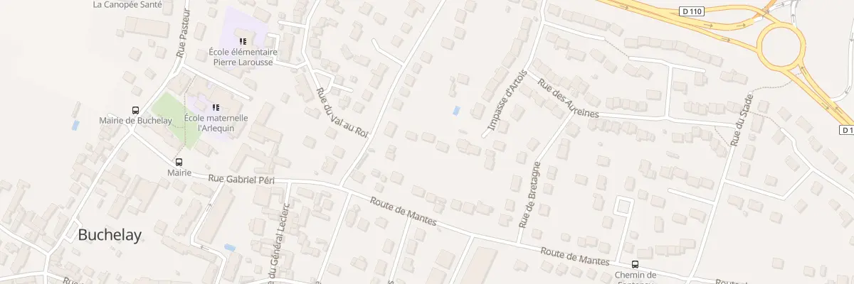 Plan du 4B Rue Jean-louis Scialloux à Buchelay
