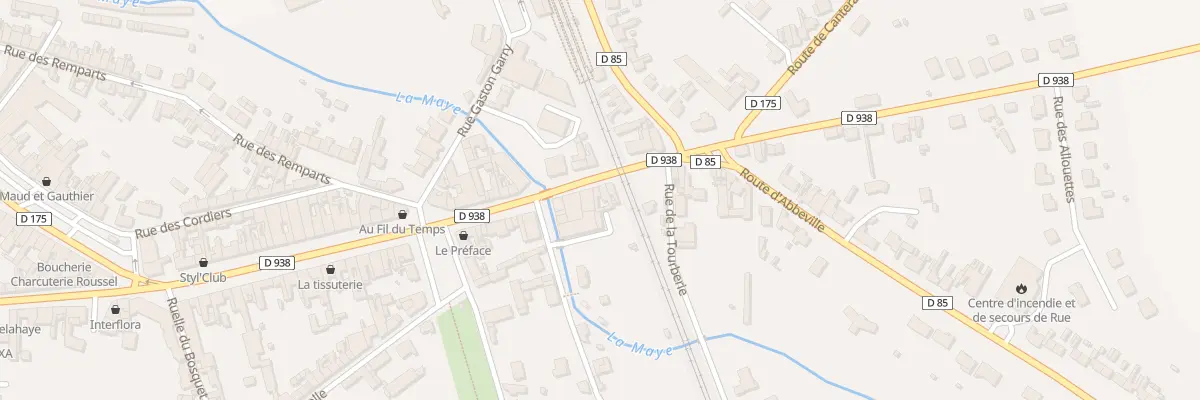 Plan du 20 Rue de la Barrière à Rue