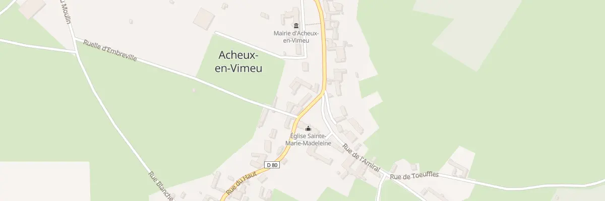 Plan du 2 Rue de Haut à Acheux-en-Vimeu