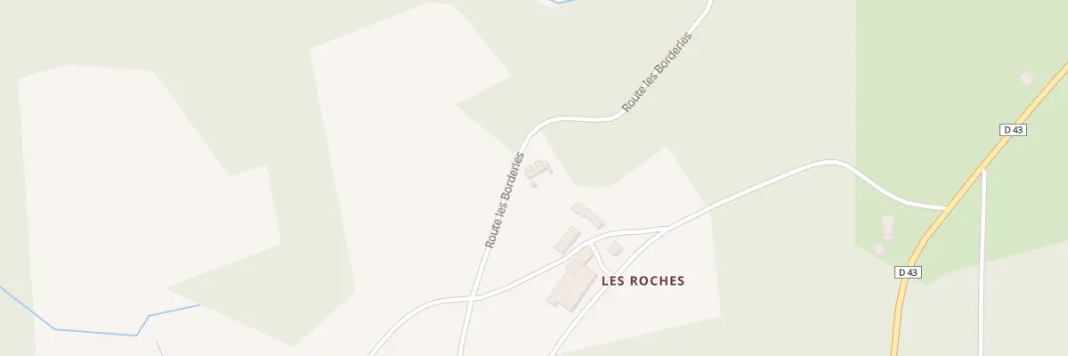Plan du 5046 Les Roches à Sainte-Anne-Saint-Priest