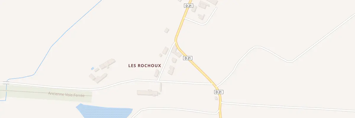Plan du 8 Les Rochoux à Maillet