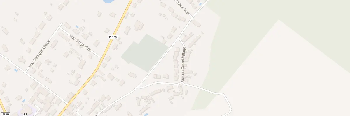 Plan du 198 Rue du Grand Village à Pruniers-en-Sologne