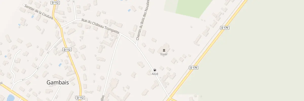 Plan du 57 Rue du Château Trompette à Gambais