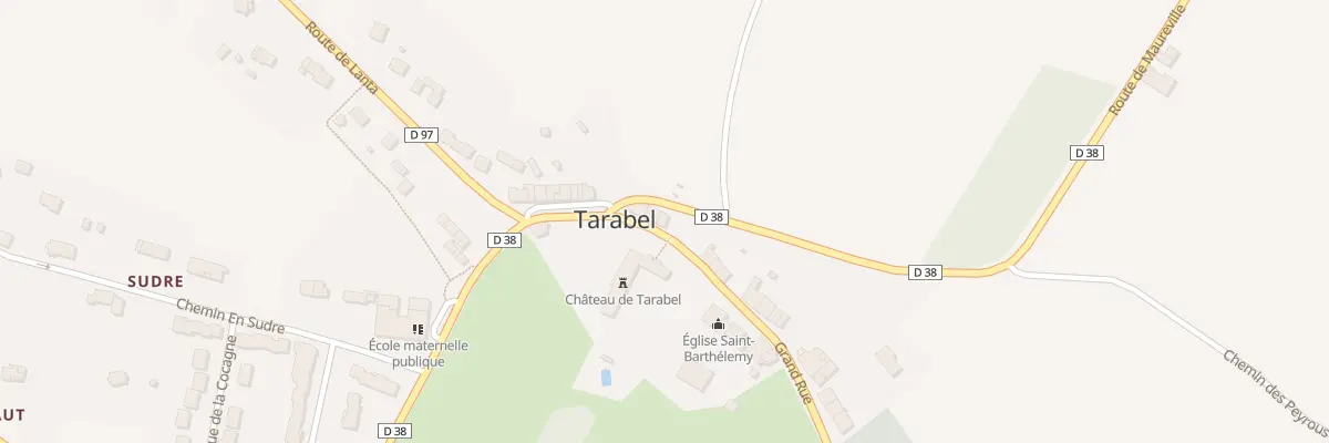 Plan du 15 Le Village Est à Tarabel