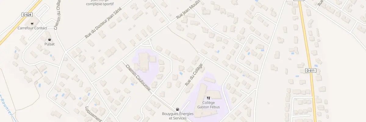 Plan du 7 Rue des Pyrénées à Mazères