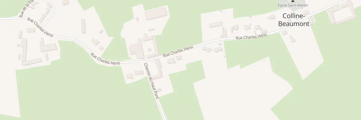 Plan du 785 Rue Charles Héno à Colline-Beaumont