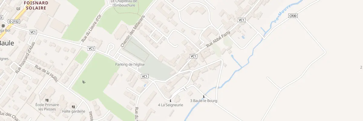 Plan du 102 Rue Abbé Pasty à Baule