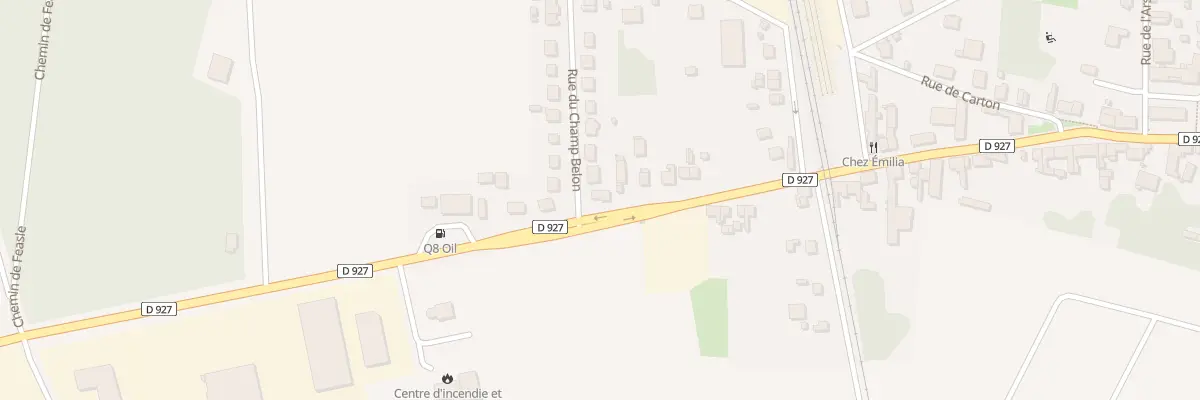 Plan du 92 Rue Nationale à Orgères-en-Beauce