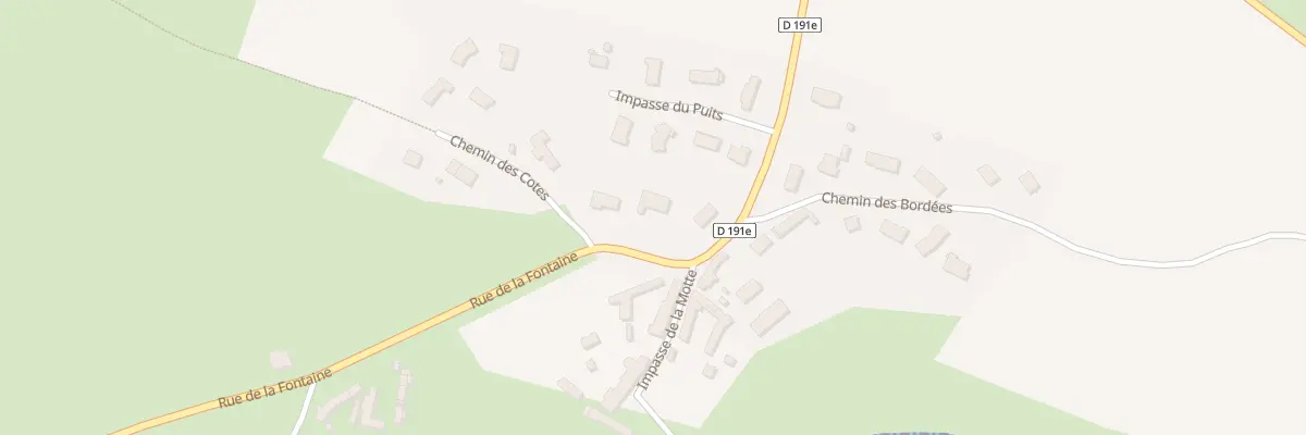 Plan du 155 Imp du Puits à Bazinghen