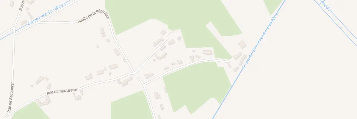 Plan du 105 Imp de la Riviere à Favières