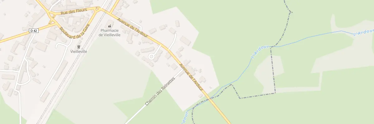 Plan du 15 Av de l’Ardour à Mourioux-Vieilleville