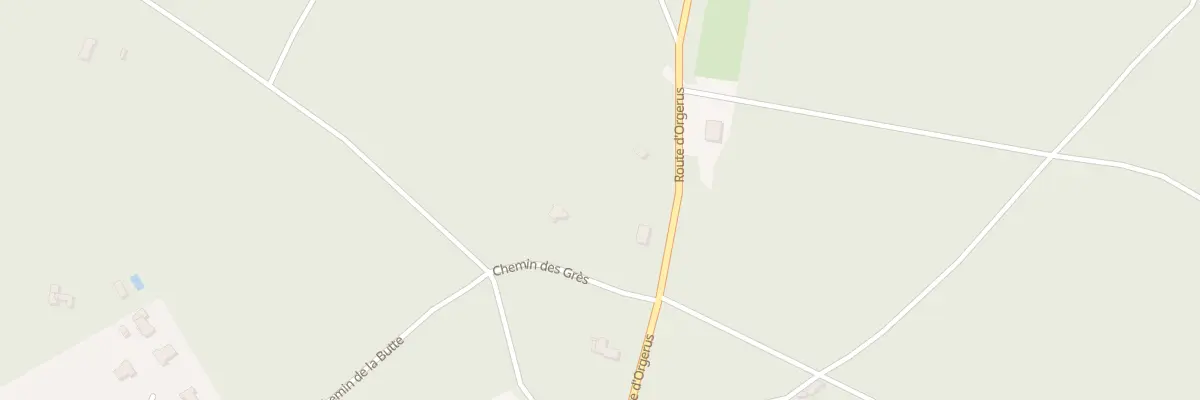 Plan du 19 Rte d’Orgerus à Bazainville