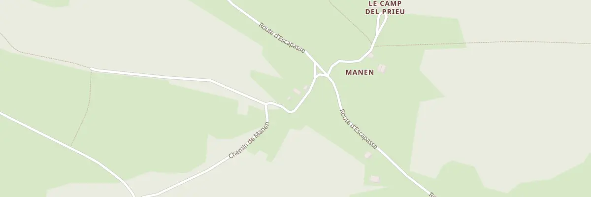 Plan du 60 Che de Manen à Floirac
