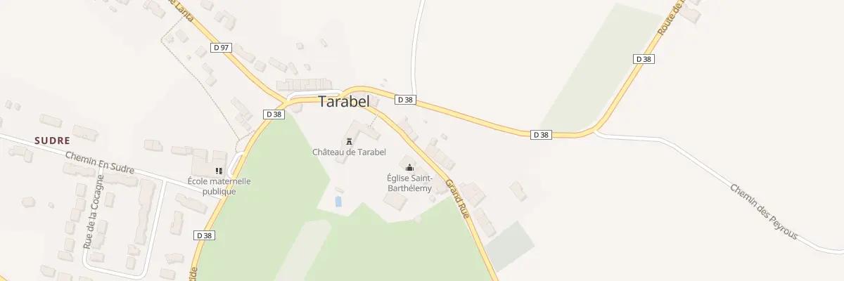 Plan du 17 Le Village Est à Tarabel